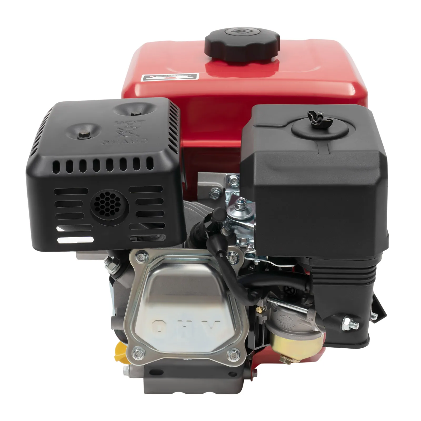 212cc 7.5HP Gas Engine OHV 4 Stroke Horizontal Shaft Engine 0.95 Gal Fuel Tank Pull Start for Go Kart Mini Bike Log Splitter - Image 5