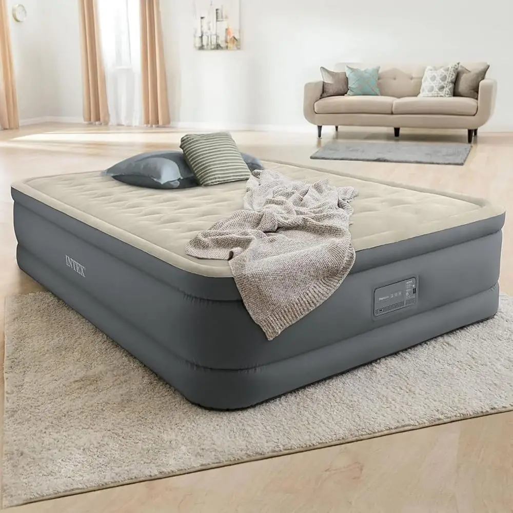 Luxury Air Mattress with Electric Pump, Queen Size, 18 Height, 600lb Capacity - Image 3