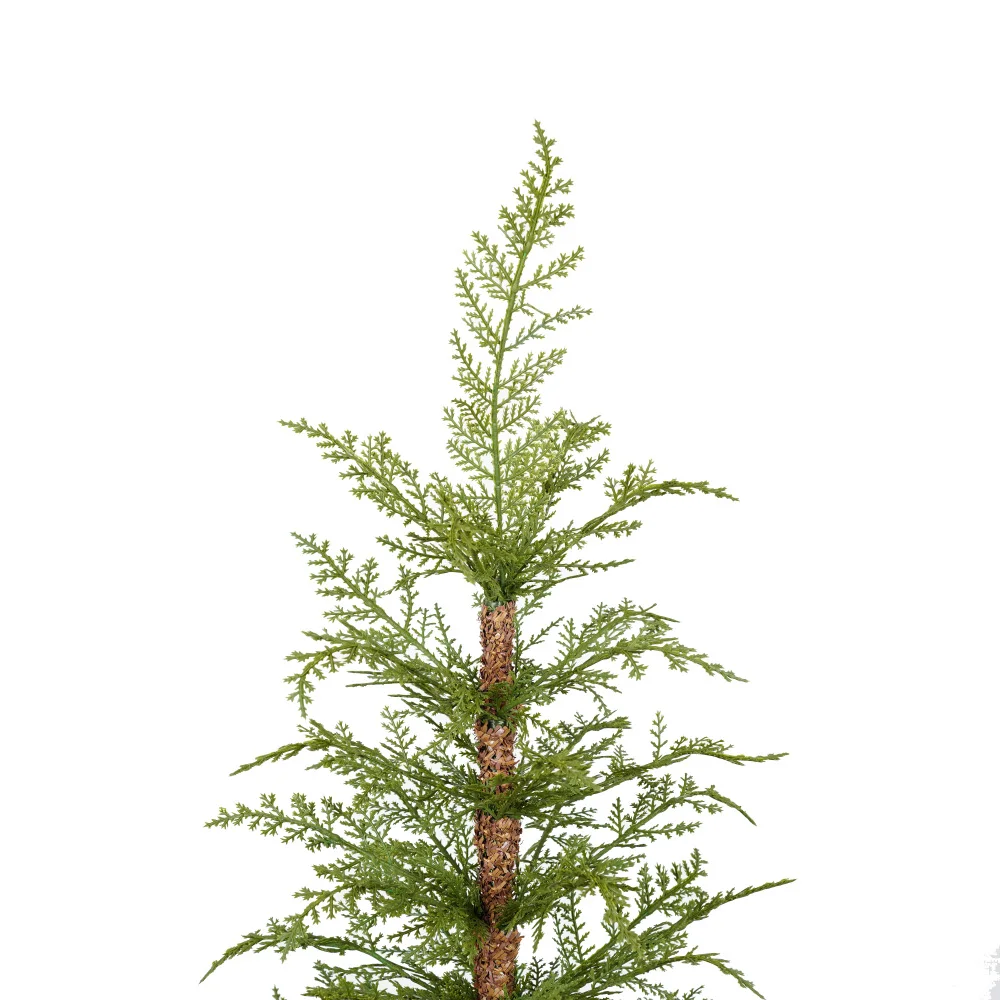 Christmas Lighted Decoration Set 3pcs Wreath & 2 Entrance Trees with LED Lights for Home Porch Indoor Outdoor Xmas Decor - Image 5