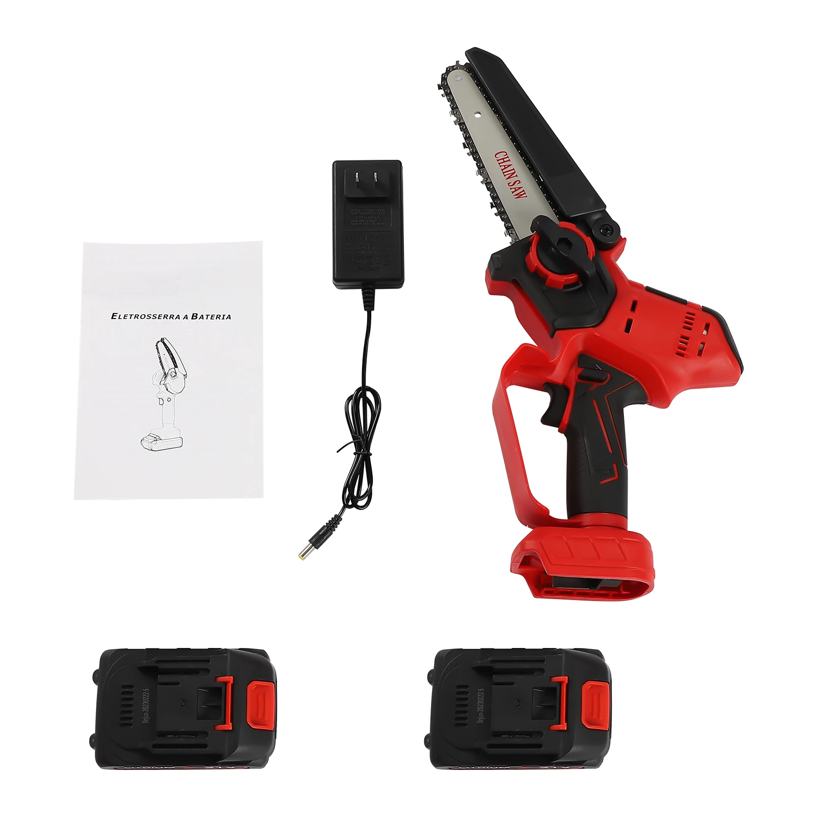 6 Inch Cordless Chainsaw 21V Battery Powered Handheld Electric Chainsaw 800m/min for Cutting Pruning Logging - Image 6