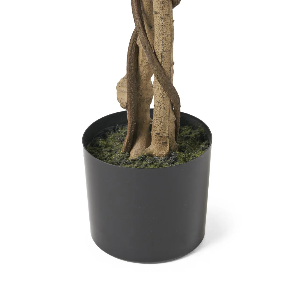 Artificial Olive Tree 150CM Tall Realistic Fake Potted Tree for Indoor Home Office Decor - Image 5